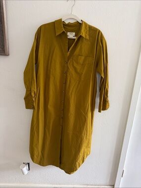 Soren Long Sleeve Shirt Dress by Maeve